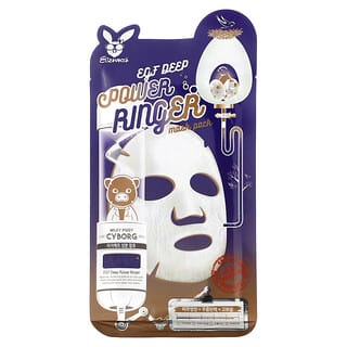 Elizavecca, Milky Piggy Cyborg, маска для лица с экстрактом EGF Deep Power, 1 тканевая маска, 23 мл (0,78 жидк. Унции)