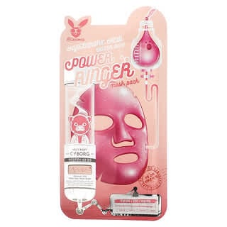 Elizavecca, Milky Piggy Cyborg, зволожувальна маска з гіалуроновою кислотою, Deep Power Ringer Beauty Mask Pack, 1 шт., 23 мл (0,78 рідк. унції)