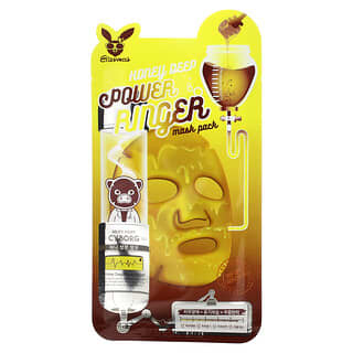 Elizavecca, Milky Piggy Cyborg, Pack de masques de beauté Honey Deep Power, 1 masque en tissu, 23 ml
