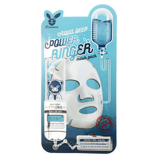 Elizavecca, Milky Piggy Cyborg, Aqua Deep Power, Ringer Beauty Mask Pack, 1 Sheet Mask, 0.78 fl oz (23 ml)
