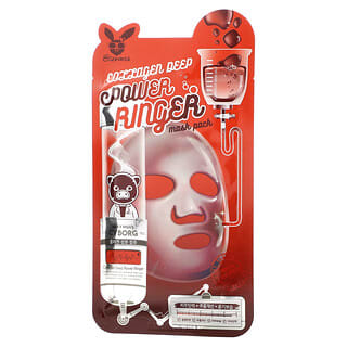 Elizavecca, Milky Piggy Cyborg, Collagen Deep Power, маска для лица с коллагеном, 1 тканевая маска, 23 мл (0,78 жидк. Унции)