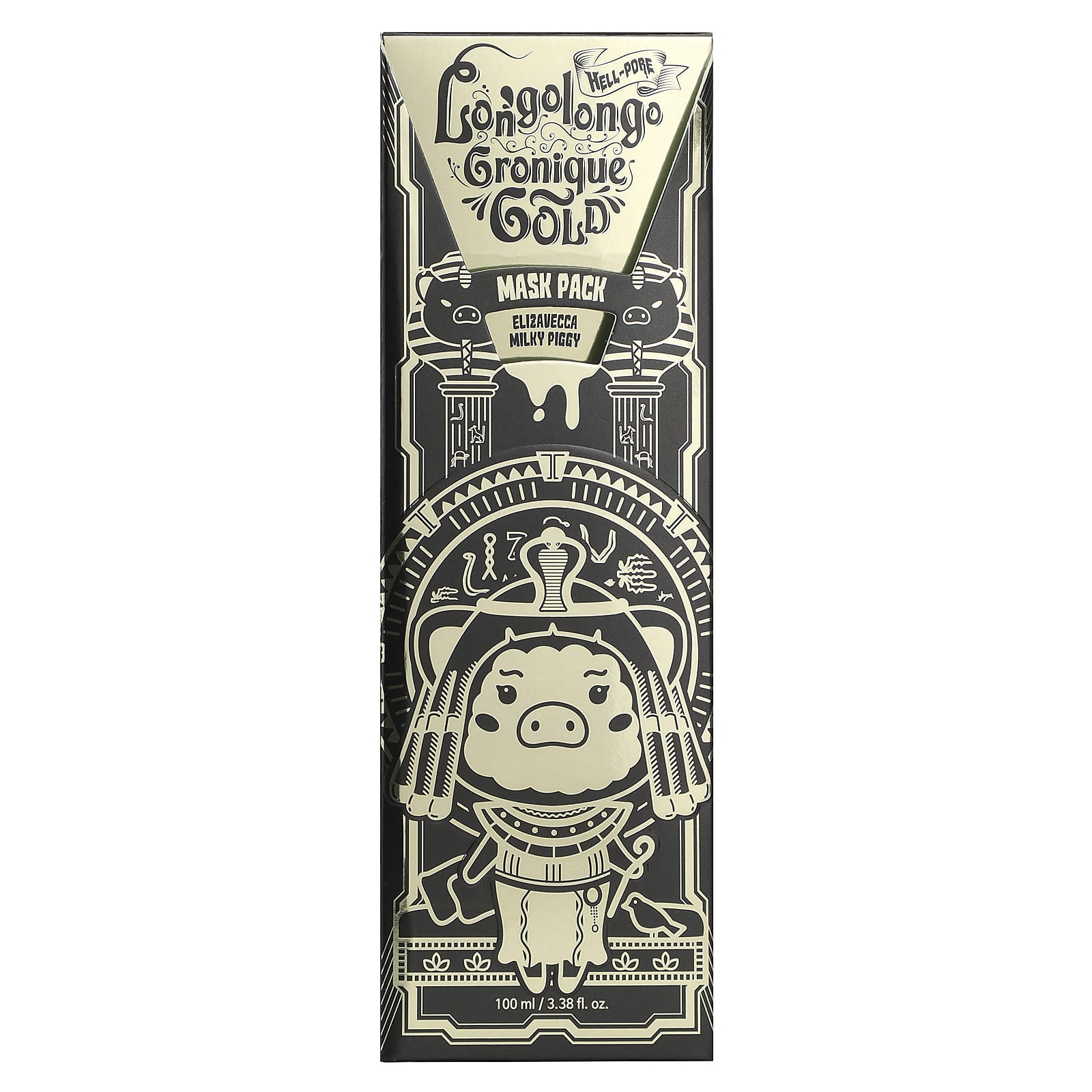 Elizavecca, Milky Piggy, Hell-Pore Longolongo Gronique Gold Beauty Mask ...