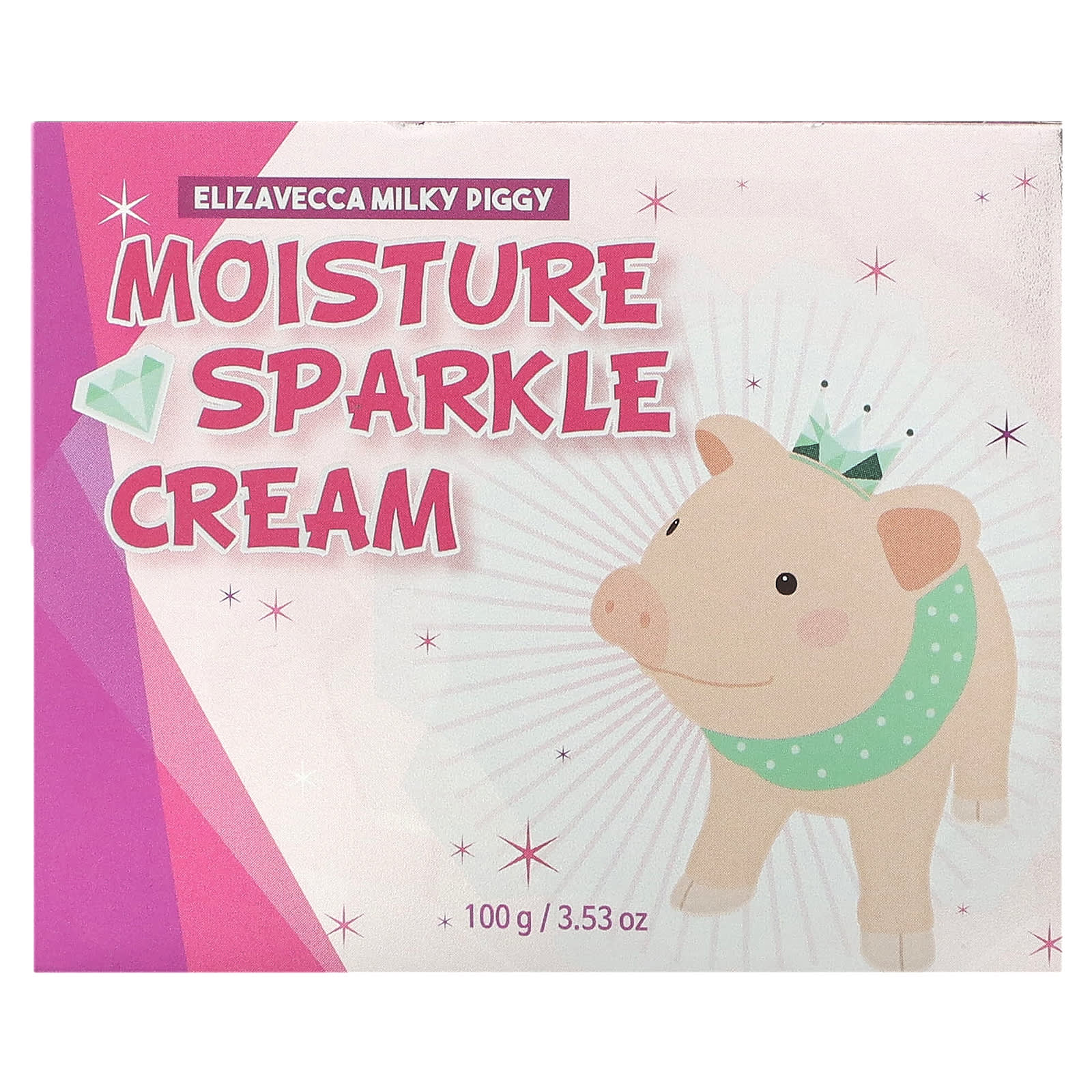 Elizavecca, Milky Piggy, Moisture Sparkle Cream, 3.53 oz (100 g)