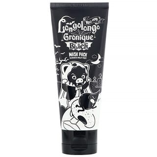 Elizavecca, Milky Piggy, Mascarilla facial negra Longolongo Gronique, ayuda a limpiar los poros, 3,38 oz. líq. (100 ml)
