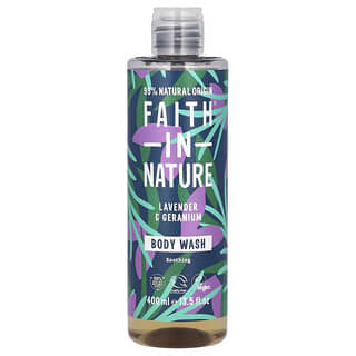 Faith in Nature, Body Wash, Body Wash, Lavendel und Geranie, 400 ml (13,5 fl. oz.)