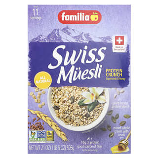 Familia, Muesli protéiné suisse, Supergraines et miel, 595 g