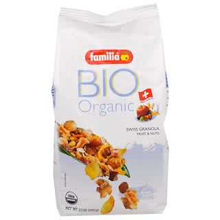 Familia, Bio Organic, Швейцарская Гранола, Фрукты и орехи, 13 унций (369 г)