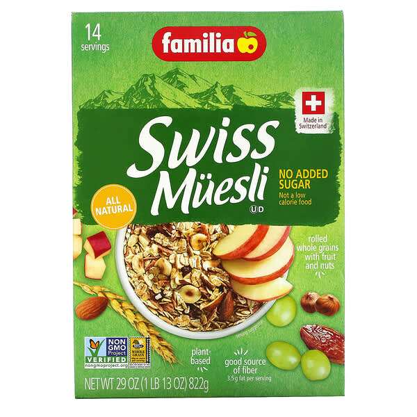Familia, 瑞士牛奶什錦早餐，未添加糖，29 盎司（822 克）
