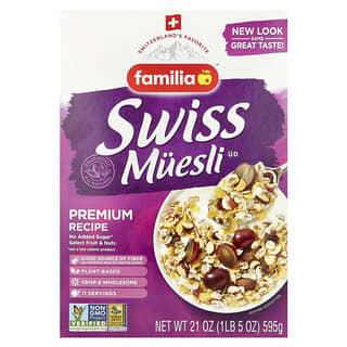 Familia, Swiss Muesli, Premium Recipe, 595 g (21 oz.)