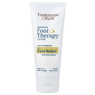 Frankincense & Myrrh, Loción para el tratamiento intensivo de los pies, 85 g (3 oz)