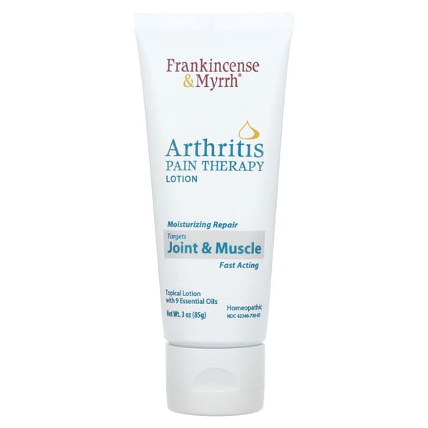 Frankincense &amp; Myrrh, Arthritis Pain Therapy Lotion, 3 oz (85 g)