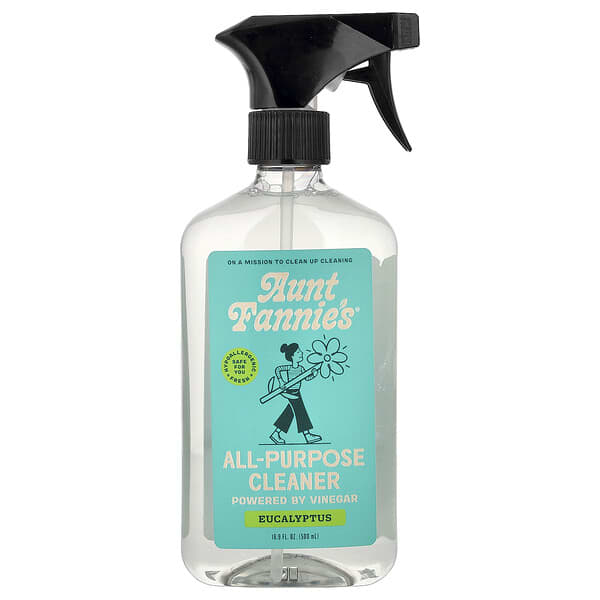 Aunt Fannie's, Limpiador multiusos, Eucalipto, 500 ml (16,9 oz. líq.)
