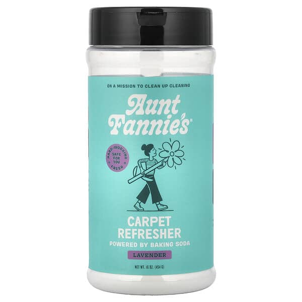 Aunt Fannie's, Tapijtverfrisser, lavendel, 454 g (16 oz)