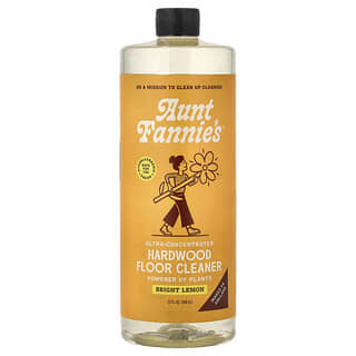 Aunt Fannie's, Ultra-Concentrated Hardwood Floor Cleaner, Bright Lemon, 32 fl oz (946 ml)