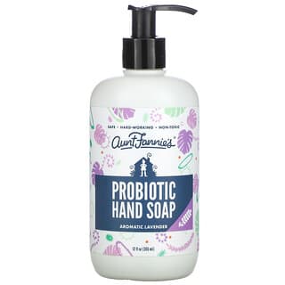 Aunt Fannie's, Savon probiotique pour les mains, Lavande aromatique, 355 ml