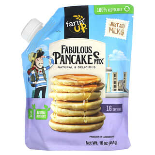Farin' Up, Fabulous Pancake Mix, 454 g (16 oz.)
