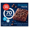 Brownies, Chocolate Fudge , 6 Bars, 0.89 oz (25 g) Each