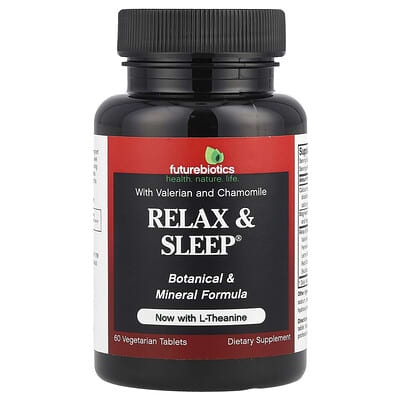Futurebiotics, Relax & Sleep® with L-Theanine, 60 Vegetarian Tablets