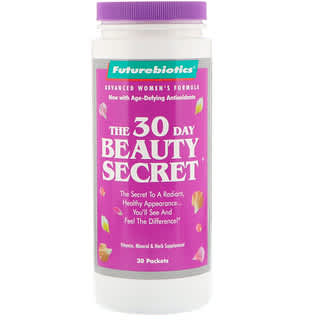 FutureBiotics, The 30 Day Beauty Secret، 30 عبوة