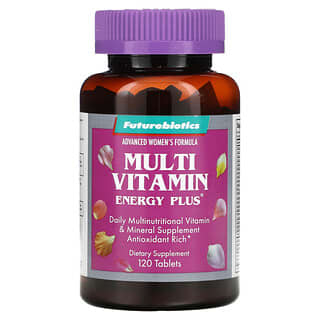 FutureBiotics, Moderne Frauenformel, Multi-Vitamin Energie-Plus, 120 Tabletten