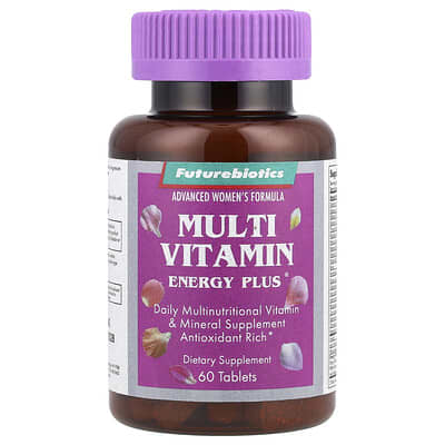 Futurebiotics, Advanced Women's Formula, Multivitamin Energy Plus, 60 Tablets