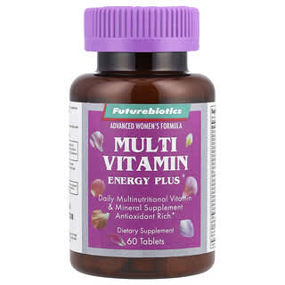 Futurebiotics, Gelişmiş Kadın Formülü, Multi Vitamin Enerji Plus, 60 Tablet