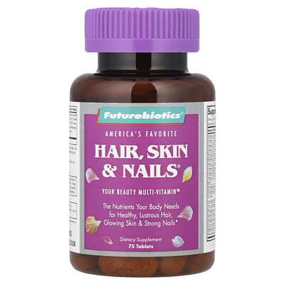 Futurebiotics, Hair, Skin & Nails, 75 Tablets