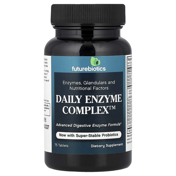 فيوتشربيوتيكس‏, Daily Enzyme Complex ™ ، 75 قرصًا