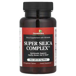 Futurebiotics, Super Silica Complex（スーパーシリカコンプレックス）、植物性タブレット60粒