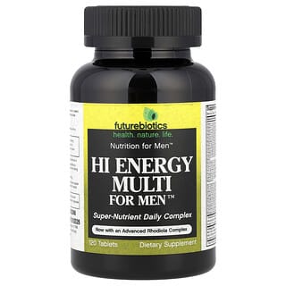 Futurebiotics, Hi Energy Multi, pour hommes, 120 comprimés