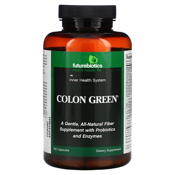 Futurebiotics, Colon Green, 150 Kapseln