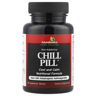 فيوتشربيوتيكس‏, Chill Pill،‏ 60 قرصًا نباتيًا