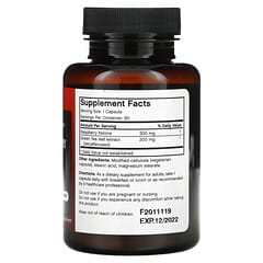 Futurebiotics, Red Raspberry Ketone + Green Tea, 60 Vegetarian Capsules