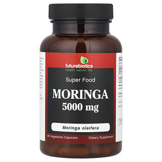 Futurebiotics, Moringa, 5,000 mg, 60 Vegetarian Capsules