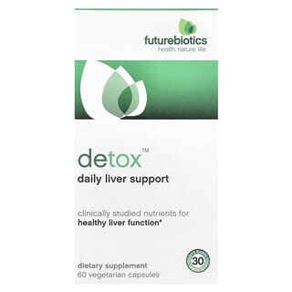 Futurebiotics, Detox™, Daily Liver Support, 60 Vegetarian Capsules