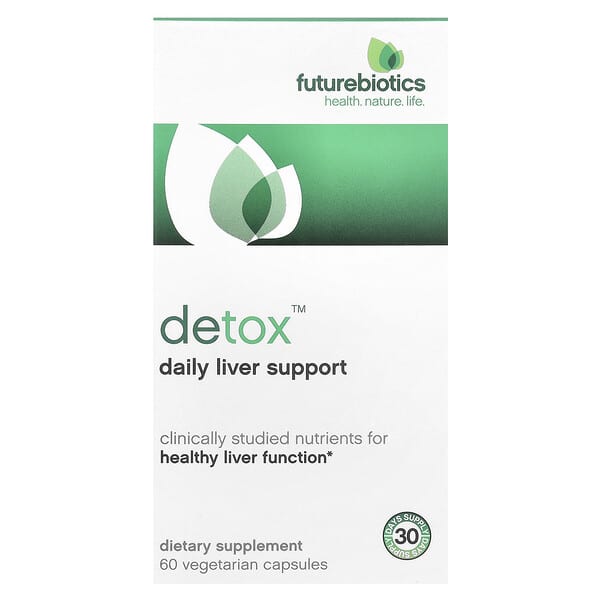 Futurebiotics Detox™, Daily Liver Support, 60 Vegetarian Capsules