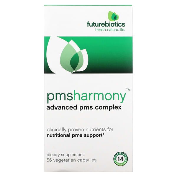 Futurebiotics, PMSHarmony, Advanced PMS Complex, 56 Vegetarian Capsules