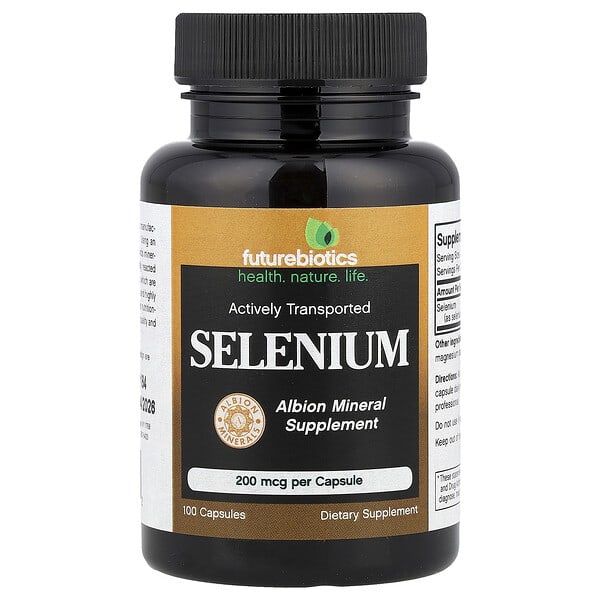 Selenium, 200 mcg, 100 Capsules