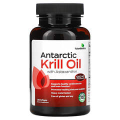 Futurebiotics Aceite de krill antártico de 1000 mg con omega-3 EPA, DHA,  astaxantina y fosfolípidos - Aceite de krill 100% puro de alta calidad