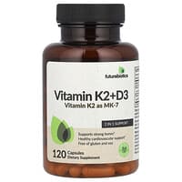 維生素 K2 + D3，120 粒膠囊