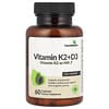 Vitamin K2 + D3, 60 Capsules