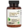 Vitamin K2 as MK-7, 100 mcg, 100 Vegetarian Capsules