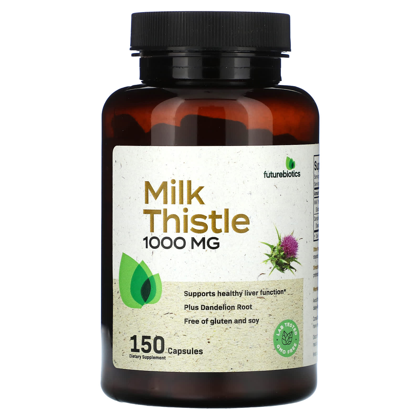 Futurebiotics, Milk Thistle, 1,000 mg, 150 Capsules