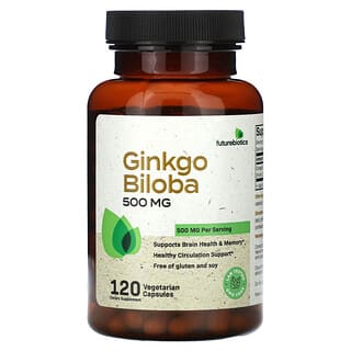 Futurebiotics, Ginkgo Biloba, 250 mg, 120 Vegetarian Capsules