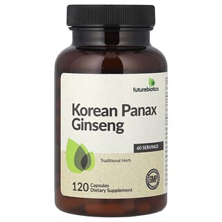 Futurebiotics, Korean Panax Ginseng, 120 Capsules