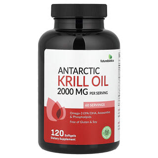 Futurebiotics, Huile de krill antarctique, 120 capsules à enveloppe molle