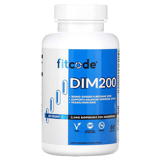 فيتكود‏, DIM200 ، دييندوليل ميثان (DIM) ، 200 ملجم ، 60 كبسولة نباتية