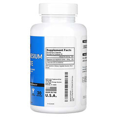 fitcode, Citrate de magnésium, 400 mg, 60 capsules végétariennes (200 mg par capsule)
