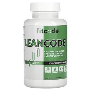 fitcode, LeanCode, 90 Cápsulas Vegetais