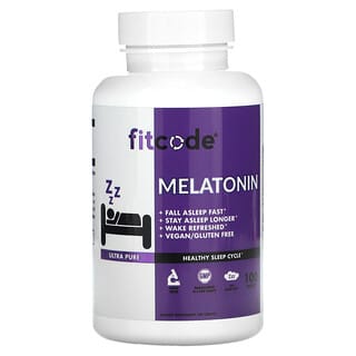 fitcode, Melatonin, 100 Tablets